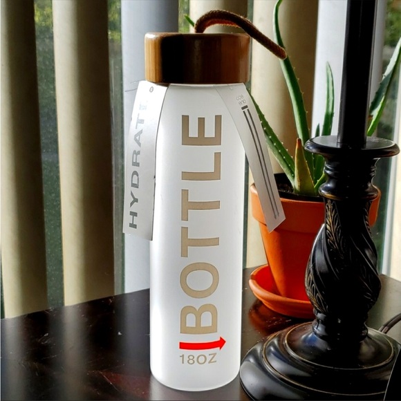 EcoOne - Glass Water Bottle 18oz - Picture 1 of 5